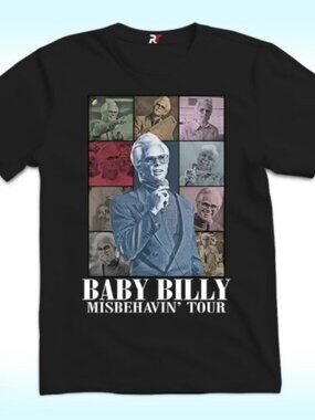 Baby Billy Misbehavin Tour Shirt, The Righteous Gemstones Unisex T Shirt 73